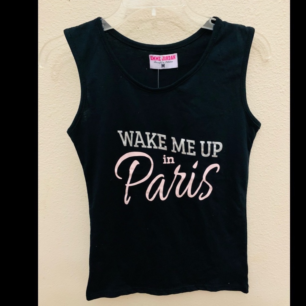 Wake Me Up in Paris Tank top